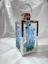 Load image into Gallery viewer, Blue Flower Lantern