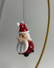 Load image into Gallery viewer, Handmade Lamp worked Hanging Santa